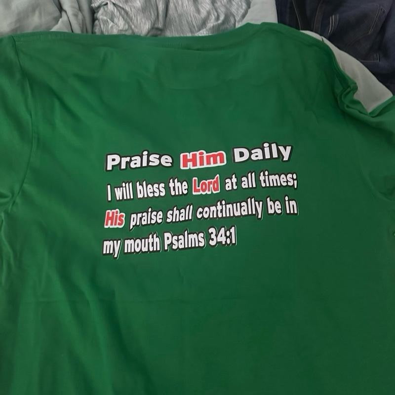 PHD Praise Him daily t-shirt